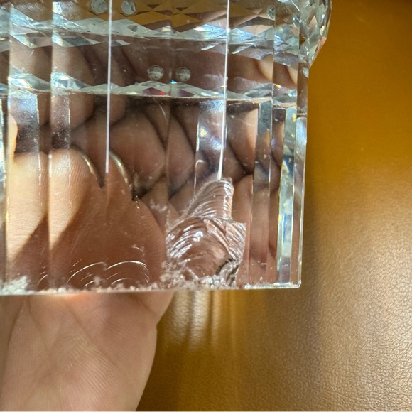 1980 Simon Design Crystal Cupcake Paperweight Vintage - Picture 8 of 13